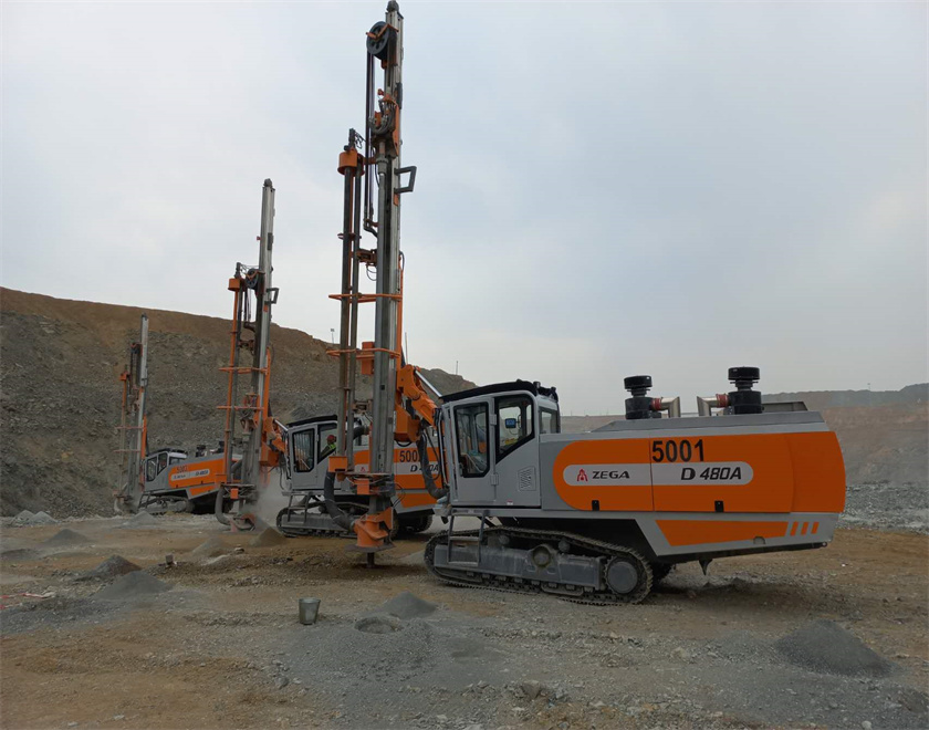 Perforadora para Minería de Cobre