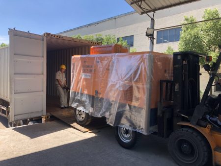 Perforadoras mineras con compresor de aire