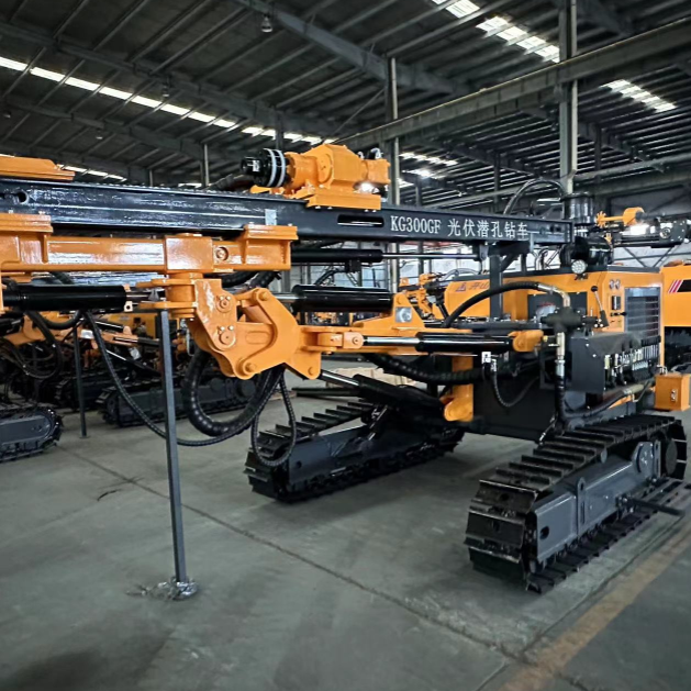 solar pile driver