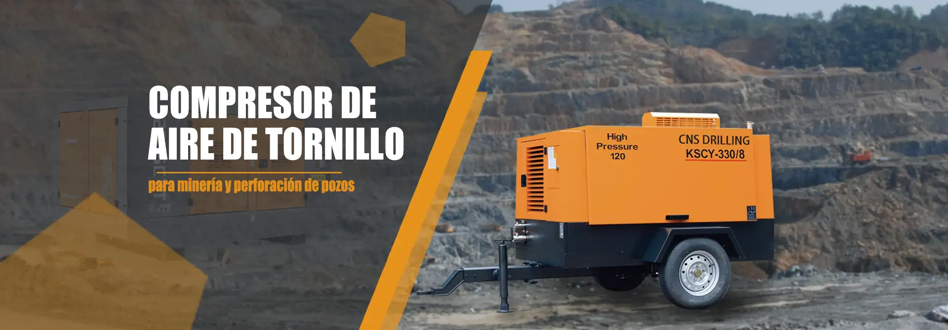Compresor de aire de tornillo